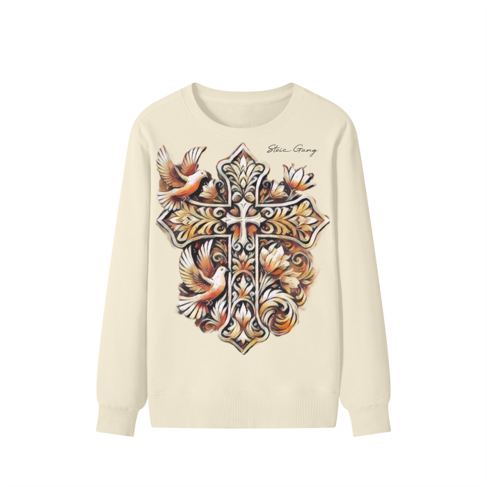 StoicGang Floral Dove Hoodie