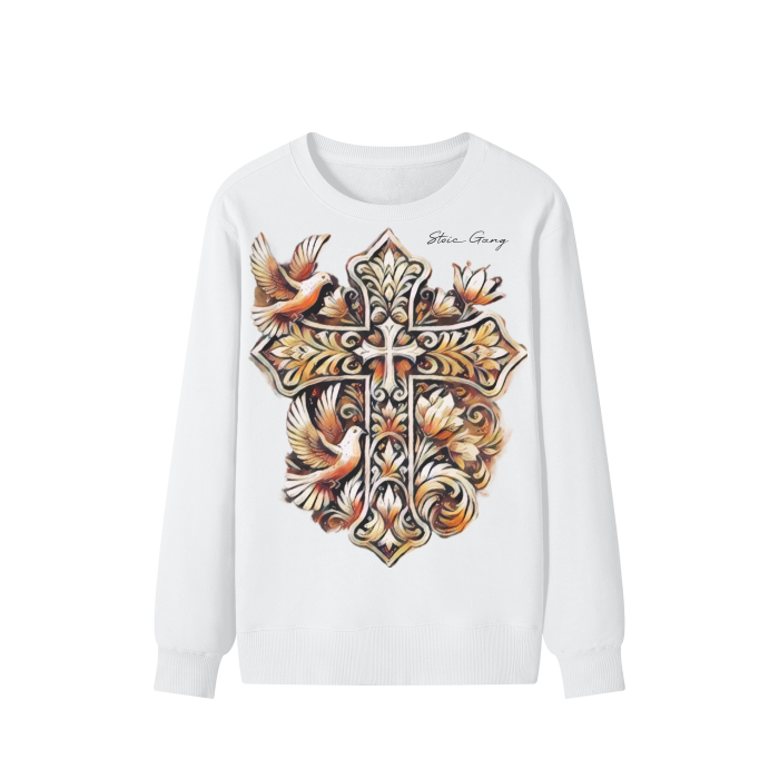StoicGang Floral Dove Hoodie