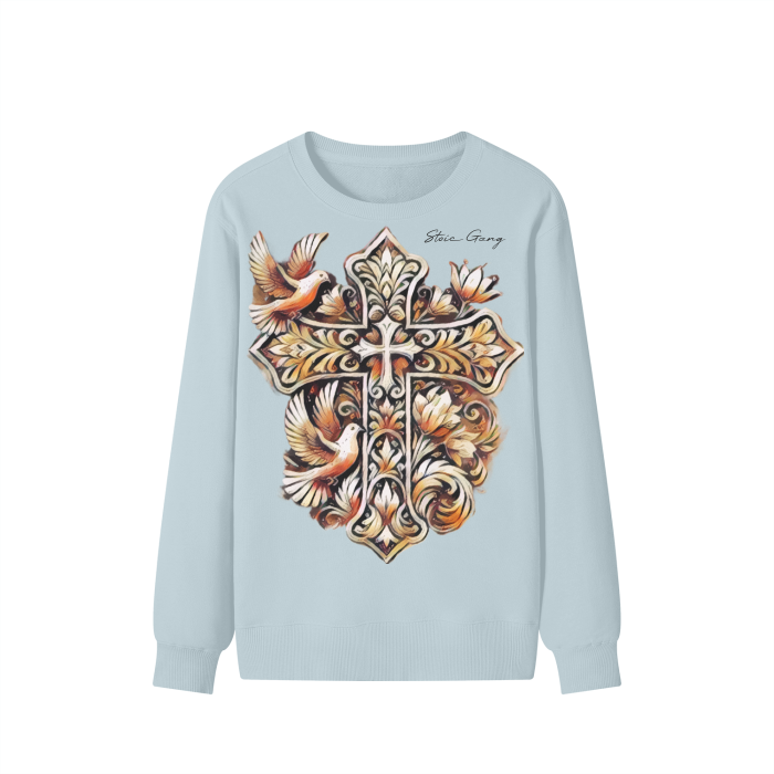StoicGang Floral Dove Hoodie